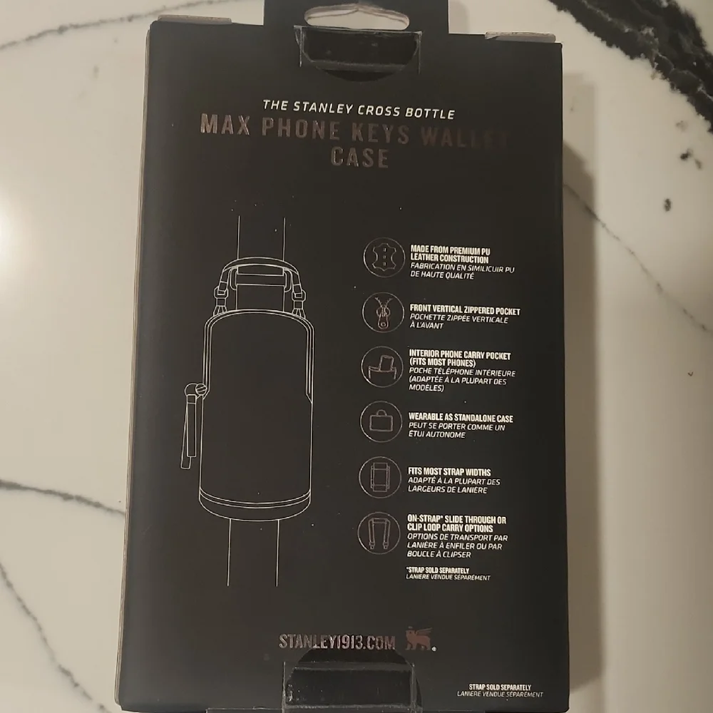 Stanley Purple Max Phone Keys Wallet Case